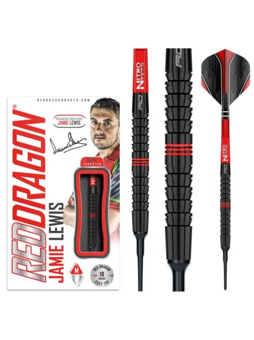 Dart Set Red Dragon Jamie Lewis Soft 20g