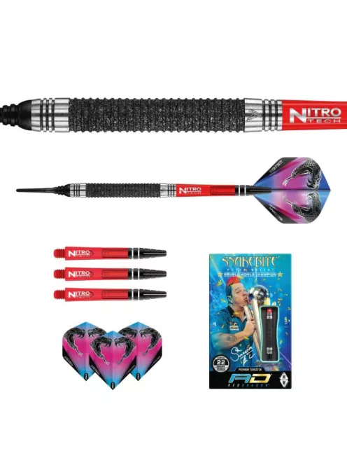 Dart soft Red Dragon soft Peter Wright Melbourne Masters 90% tungsten 22g