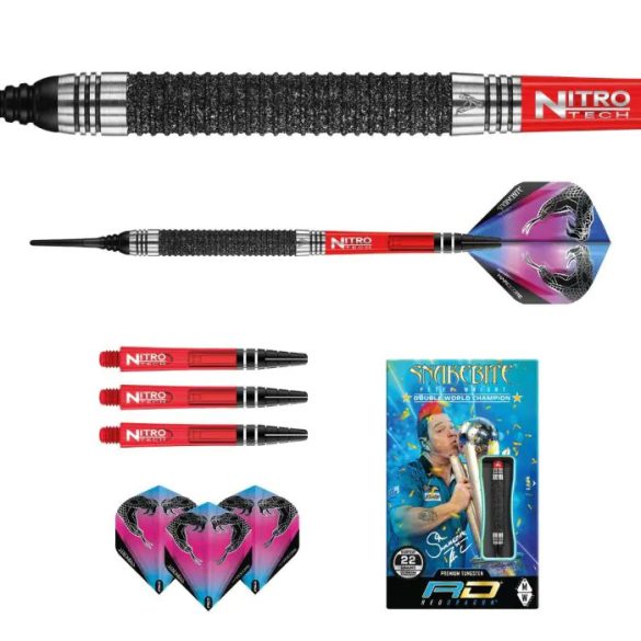 Dart soft Red Dragon soft Peter Wright Melbourne Masters 90% wolfram 22g