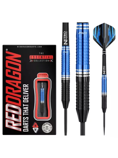 Red Dragon Razor Edge ZX-3 steel darts 22g 85% 