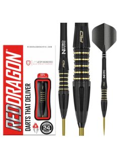 Red Dragon Clarion Black steel darts 24g 90% 