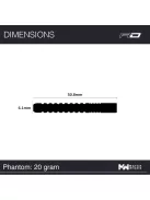 Dart set Red Dragon steel Phantom 90% tungsten, 20g
