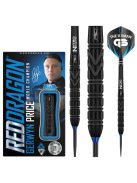 Dart szett Red Dragon steel Gerwen Price Back to Black 26g, 90% 