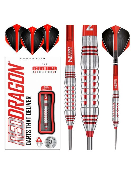Red Dragon Firebird steel darts 23g 90% 