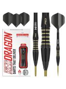 Red Dragon Clarion Black steel darts szett 26g 90% 
