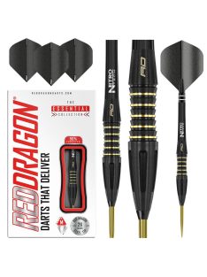 Red Dragon Clarion Black steel darts szett 26g 90% 