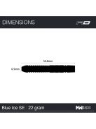 Red Dragon Gerwyn Price Blue Ice SE steel darts 22g 90% 