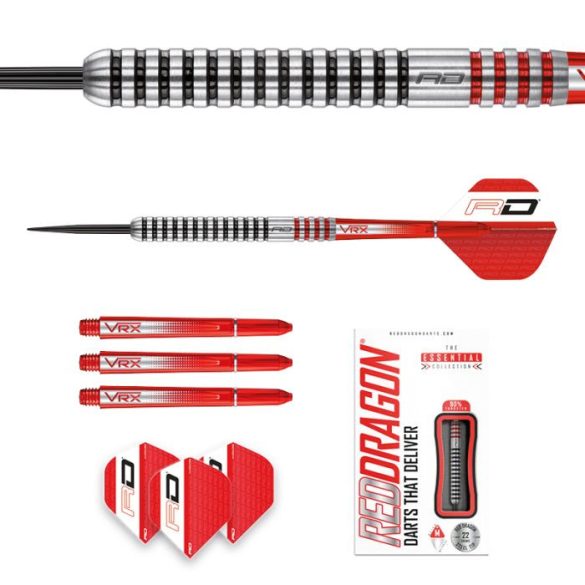 Red Dragon GT3'S 22gram 90% steel darts