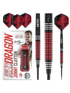 Red Dragon Jonny Clayton SE steel darts 24g 90%  