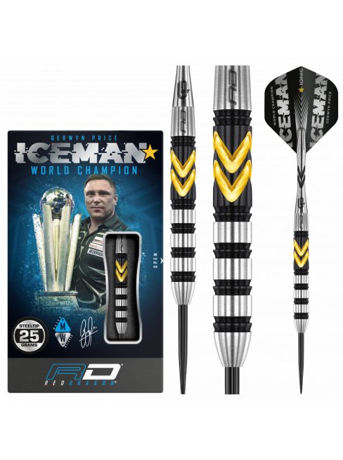 Dart szett Red Dragon steel Gerwyn Price Thunder Special Edition, 25g, 90%