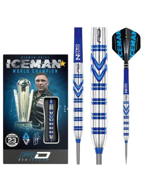 DART SET Red Dragon GERWYN PRICE BLUE ORIGINALS 23G