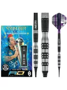 Dart set Red Dragon soft Peter Wright Snakebite Black Racer, 20g, 90% tungsten
