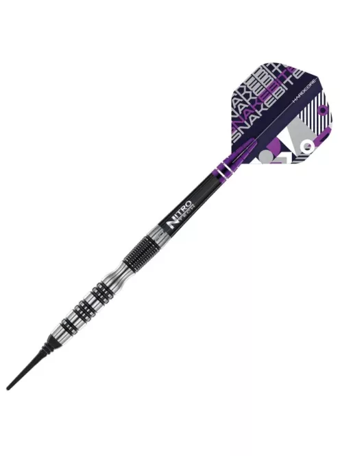 Dart set Red Dragon soft Peter Wright Snakebite Black Racer, 20g, 90% tungsten