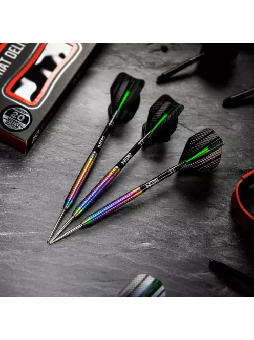 DART SET RED DRAGON STEEL RAZOR EDGE SPECTRON, 85% WOLFRAM, 23G