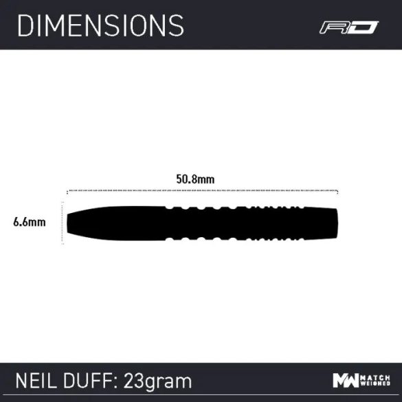 DART SET Red Dragon Neil Duff 2022 23G 90% WOLFRAM