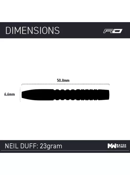 DART SET Red Dragon Neil Duff 2022 23G 90% WOLFRAM