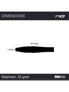 DART SZETT Red Dragon SLIPSTREAM 22g 90% STEEL