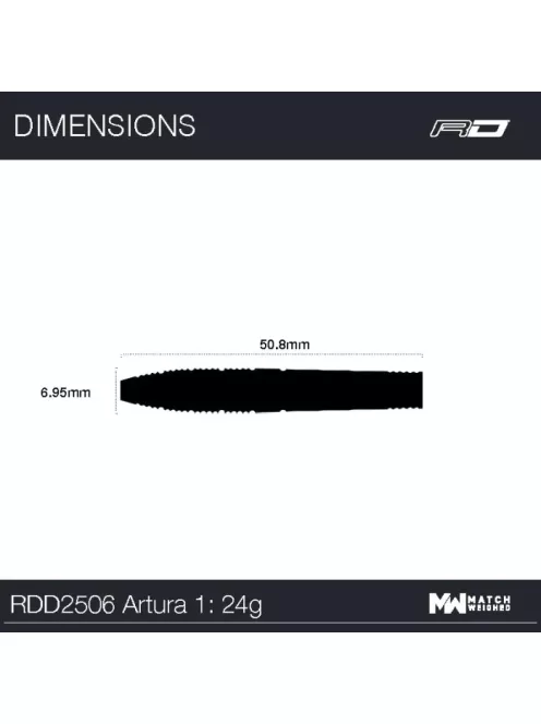 DART SET STEEL RED DRAGON ARTURA SHOCKING PINK, 24G 90%