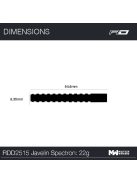 Red Dragon JAVELIN SPECTRON 22g 85% STEEL gravírozott