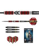 DART SZETT STEEL RED DRAGON GERWYN PRICE FIREBIRD, 21g 90% 