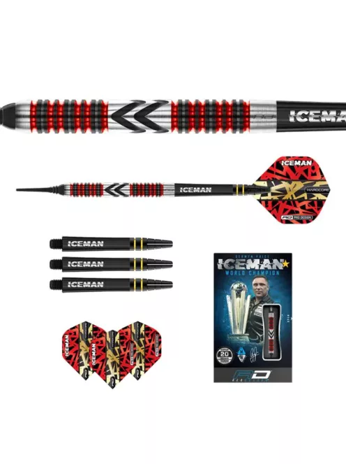 DART SET SOFT RED DRAGON GERWYN PRICE FIREBIRD, 20G 90% WOLFRAM