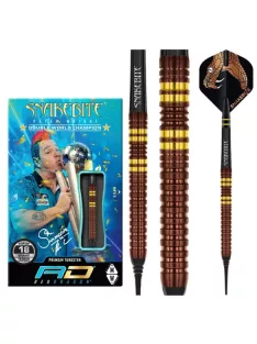   DART SET SOFT RED DRAGON PETER WRIGHT COPPER FUSION, 18G 90% WOLFRAM