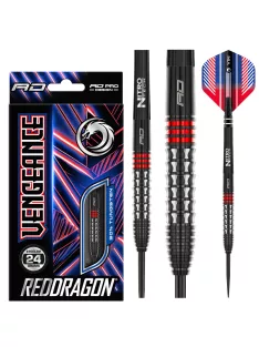 Dart szett Red Dragon VENGEANCE RED 24g 90% 