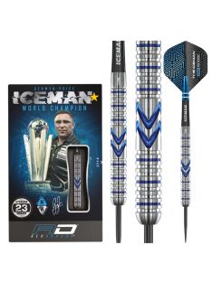   DART SZETT STEEL RED DRAGON GERWYN PRICE ICEMAN MIDNIGHT EDITION 23g 90% 