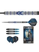 DART SZETT STEEL RED DRAGON GERWYN PRICE ICEMAN MIDNIGHT EDITION 23g 90% 