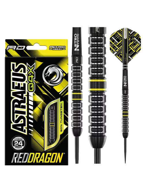 DART SZETT STEEL RED DRAGON ASTRAEUS Q4X PARALLEL 24g 90%