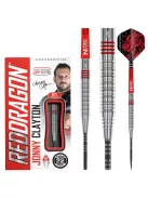 DART SZETT STEEL RED DRAGON JONNY CLAYTON ORIGINAL 2.0, 22g 90%