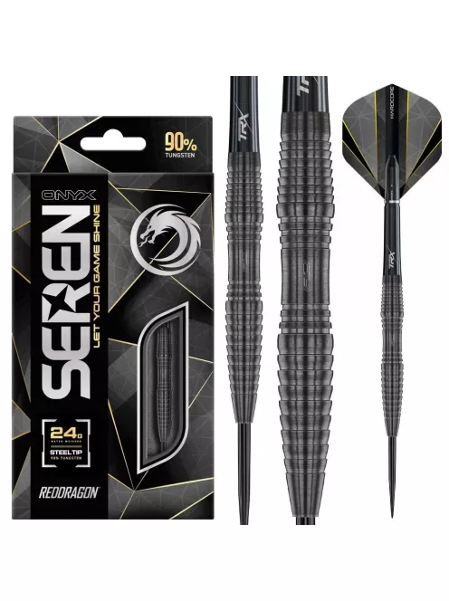 Dart szett steel Red Dragon Seren 3 Onyx 24g, 90%