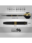 dart szett steel Red Dragon 50 Years Jonny Clayton, 22gr,  90%