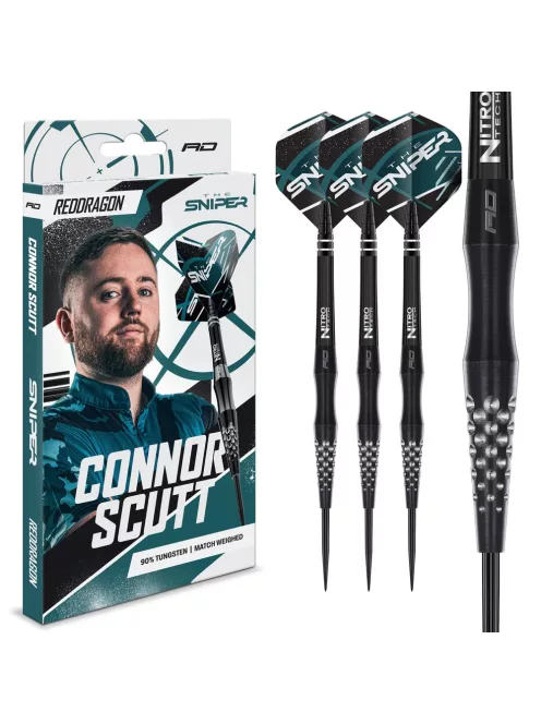 Dart szett Red Dragon steel Connor Scoutt 22gr, 90%