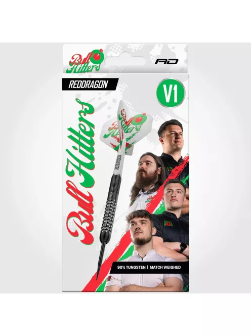 Dart szett steel Red Dragon Bullhitters V1 23gr, 90% 