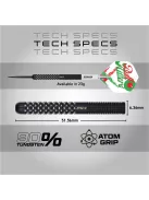Dart szett steel Red Dragon Bullhitters V1 23gr, 90% 