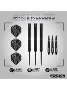Dart szett steel Red Dragon Peter Wright Black Mamba, 24g
