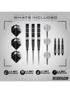 Dart szett steel Red Dragon Recon Tapered 21g, 90% 