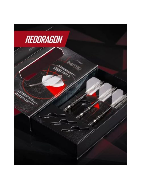 Dart szett steel Red Dragon Recon Tapered 23g, 90%