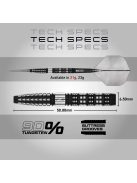 Dart szett steel Red Dragon Recon Tapered 23g, 90%