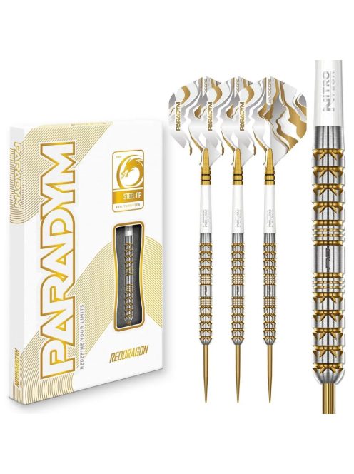 Dart szett steel Red Dragon Paradym Gold Parallel, 24g, 90%