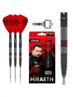   Dart szett Red Dragon steel Jonny Clayton Hiraeth Switch Point 22g 90%