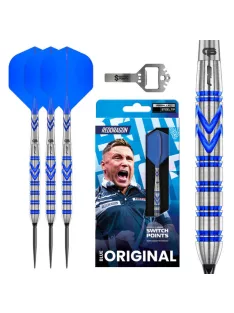   Dart szett Red Dragon steel Gerwyn Price Blue Original Switch Point 24g