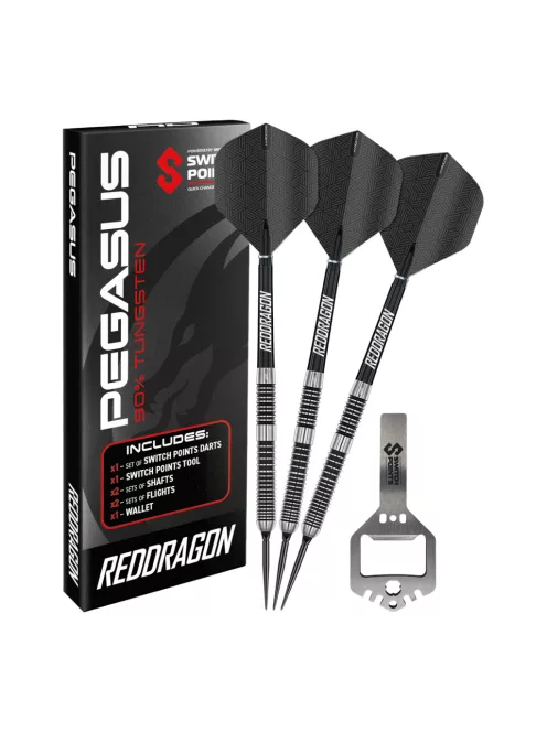 dart szett Red Dragon steel Pegasus SP 90%, 23g