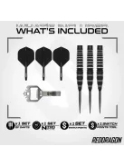 dart szett Red Dragon steel Sable 03 90% Switch Point Bomb 24g