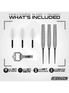 Dart szett Red Dragon steel Luke Humphries TX1 Switch Point 22g 90%