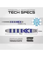 darts nyíl Red Dragon Gerwyn Price, brass steeldarts, 21g