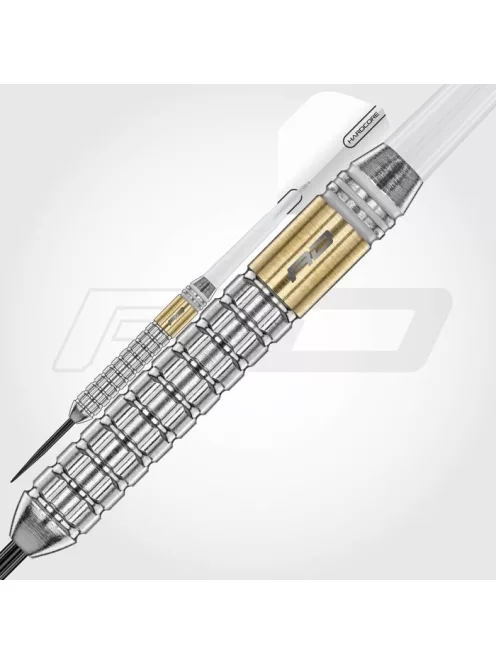 darts nyíl Red Dragon Gian van Veen, brass steeldarts, 21g