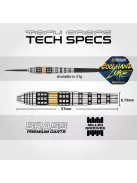darts nyíl Red Dragon Luke Humphries, brass steeldarts, 21g