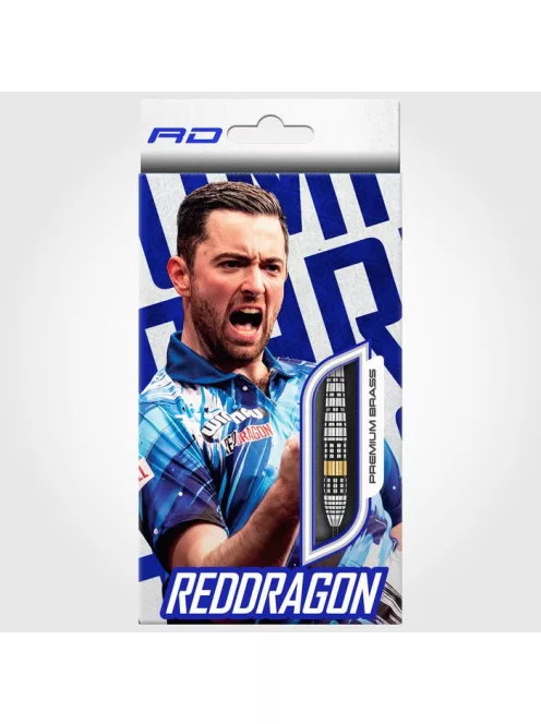 darts nyíl Red Dragon Luke Humphries, brass steeldarts, 21g